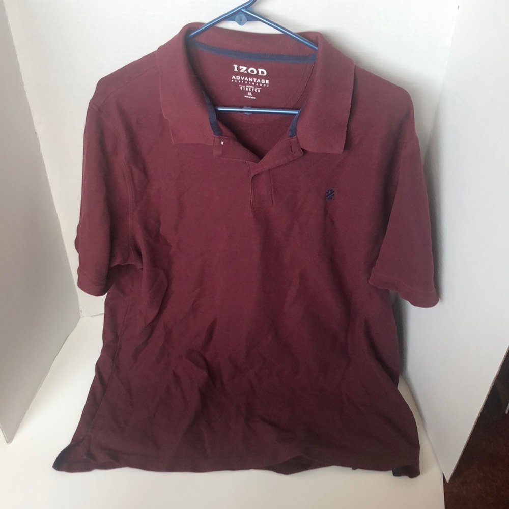 Izod polo red XL